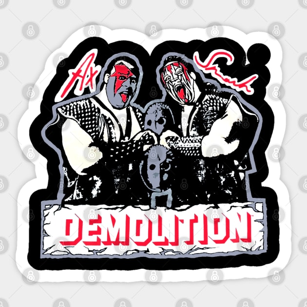 Vintage Demolition Sticker by Meat Beat